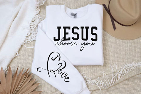Jesus choose you Sleeve SVG Design, Christian Sleeve SVG, Faith SVG Design, Jesus Sleeve SVG SVG Regulrcrative 