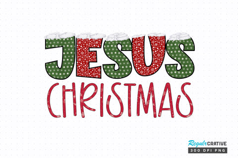 Jesus christmas png design Sublimation Regulrcrative 