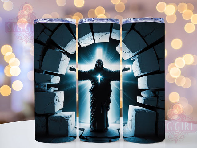 Jesus Faith Heart Tumbler, Christian Wall Tumbler, Faith Heart Wrap, Spiritual Jesus Wrap, Whimsical Heart Wrap, Sublimation Design, Trendy Gift Idea Sublimation SvggirlplusArt 