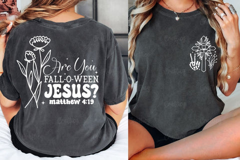 Jesus Front and Back SVG T shirt Design SVG Designangry 