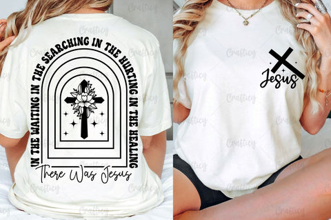 Jesus Front and Back SVG T shirt Design SVG Designangry 