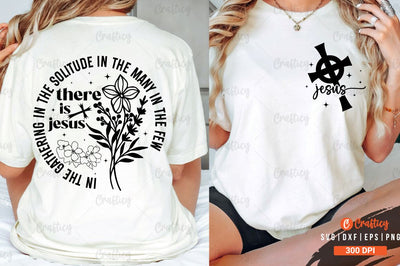 Jesus Front and Back SVG T shirt Design SVG Designangry 