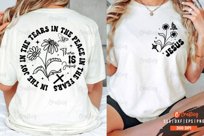 Jesus Front and Back SVG T shirt Design SVG Designangry 