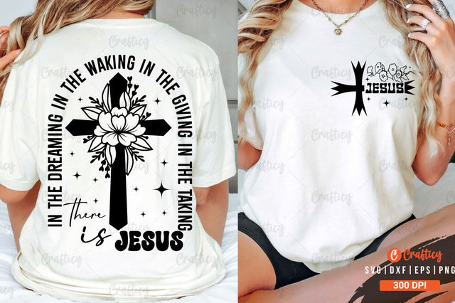 Jesus Front and Back SVG T shirt Design SVG Designangry 