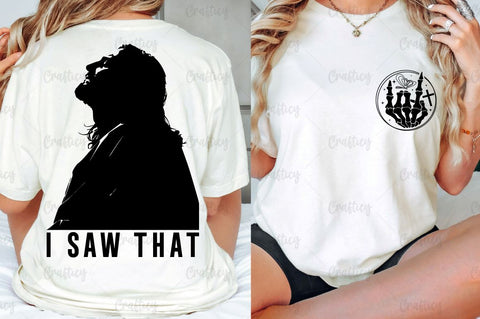 Jesus Front and Back SVG T shirt Design SVG Designangry 