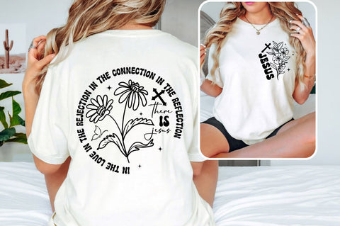 Jesus Front and Back SVG T shirt Design SVG Designangry 