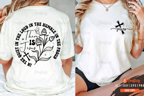 Jesus Front and Back SVG T shirt Design SVG Designangry 