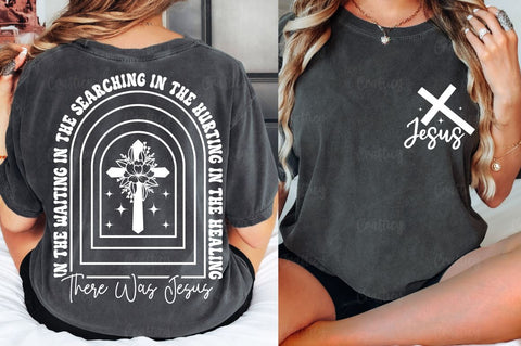 Jesus Front and Back SVG T shirt Design SVG Designangry 