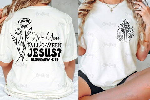 Jesus Front and Back SVG T shirt Design SVG Designangry 
