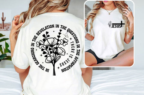 Jesus Front and Back SVG T shirt Design SVG Designangry 