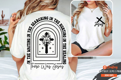 Jesus Front and Back SVG T shirt Design SVG Designangry 