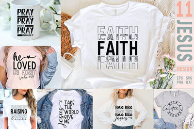 Jesus God Religious SVG PNG Bundle SVG FiveStarCrafting 