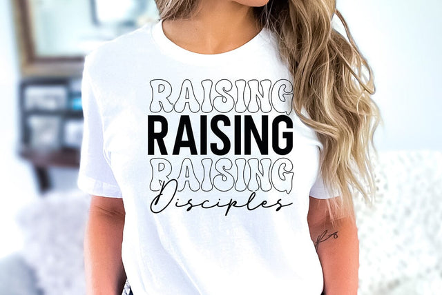 Jesus God Religious SVG PNG, Raising disciples SVG FiveStarCrafting 