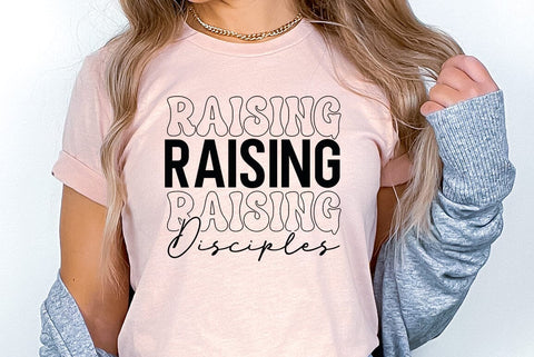 Jesus God Religious SVG PNG, Raising disciples SVG FiveStarCrafting 