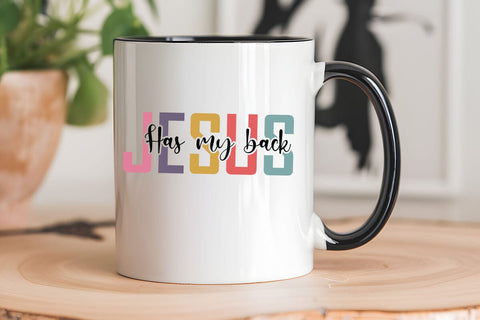 Jesus Has My Back SVG Angelina750 