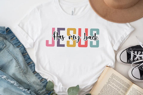 Jesus Has My Back SVG Angelina750 