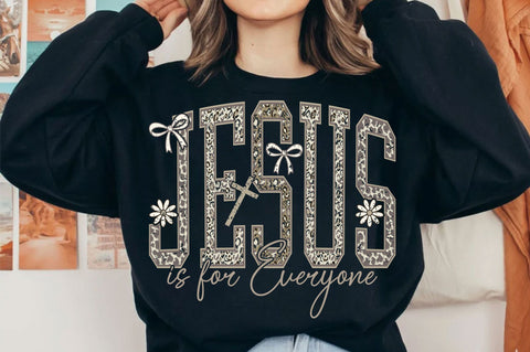 Jesus is for Everyone SVG, Camo Christian SVG PNG SVG SVG Studio 