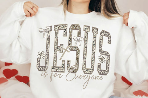 Jesus is for Everyone SVG, Camo Christian SVG PNG SVG SVG Studio 