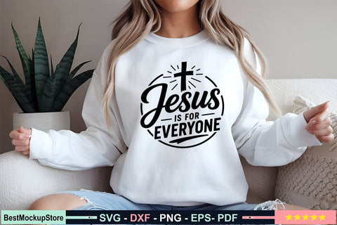 Jesus is for Everyone SVG SVG Craftlabsvg24 