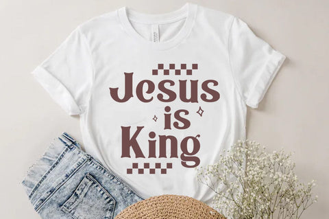Jesus Is king SVG Design, Jesus Tshirt SVG FiveStarCrafting 