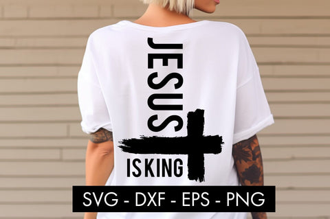 Jesus Is King SVG PNG Sublimation SVG Freeling Design House 