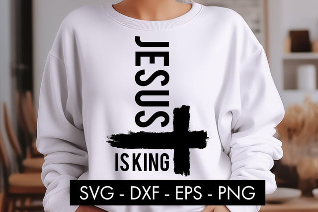 Jesus Is King SVG PNG Sublimation SVG Freeling Design House 