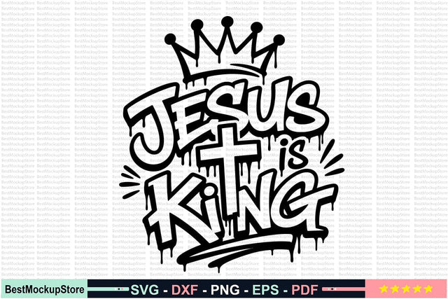 Jesus is King SVG SVG Craftlabsvg24 