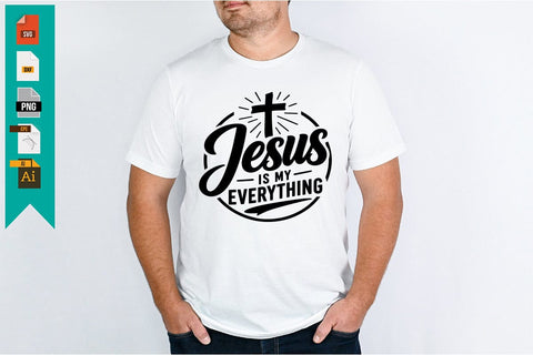Jesus Is My Everything SVG Design SVG Craftlabsvg24 