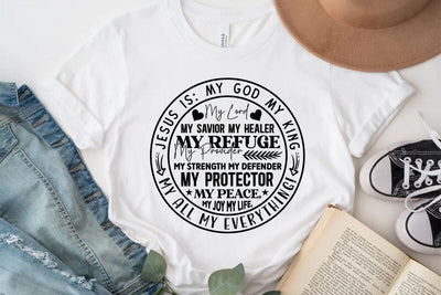 JESUS is MY GOD MY KING MY LORD MY SAVIOR SVG Angelina750 