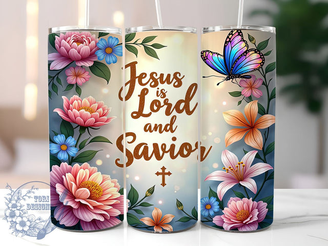 Jesus is My Lord, Jesus Easter, 20oz Tumbler, Sublimation Design, Christian Gift, Faith-Based Decor, Religious Drinkware Sublimation ToriDesigns 