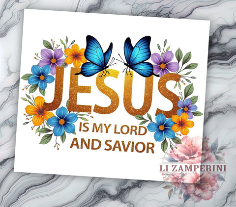 Jesus is my Lord Tumbler, Christian Tumbler Wrap, 20oz Sublimation Design, Faith-Based Drinkware, Digital Download Tumbler, Inspirational Tumbler Art, Unique Gift Tumbler Sublimation Li Zamperini 