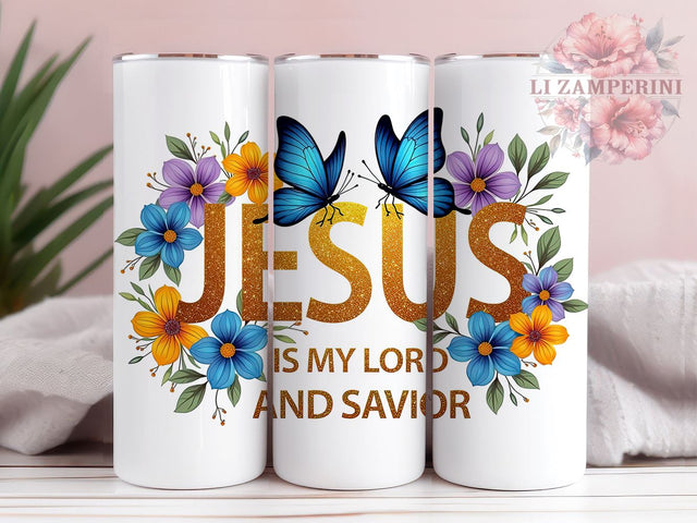 Jesus is my Lord Tumbler, Christian Tumbler Wrap, 20oz Sublimation Design, Faith-Based Drinkware, Digital Download Tumbler, Inspirational Tumbler Art, Unique Gift Tumbler Sublimation Li Zamperini 