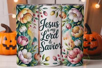 Jesus Is My Lord Tumbler Wrap Sublimation PixelChick 
