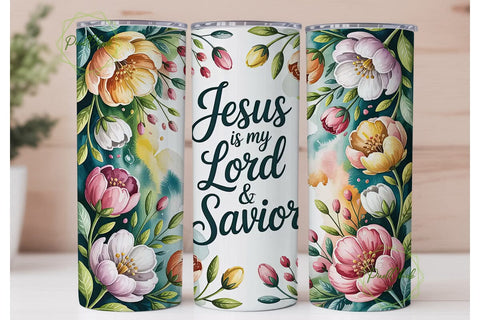 Jesus Is My Lord Tumbler Wrap Sublimation PixelChick 