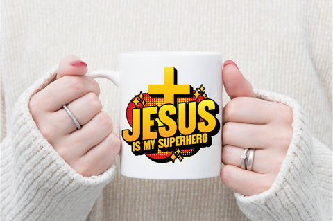 Jesus is My Superhero SVG SVG shah alam 