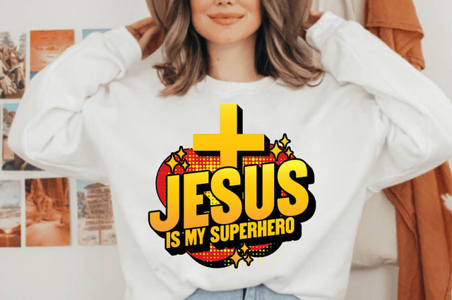 Jesus is My Superhero SVG SVG shah alam 