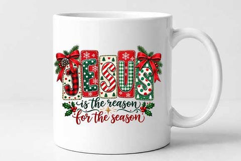 Jesus Is the Reason Christmas PNG SVG BillahCrafts 