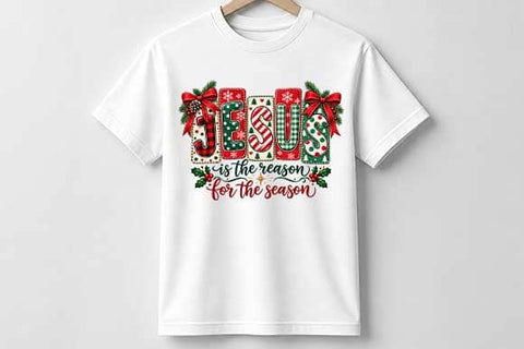 Jesus Is the Reason Christmas PNG SVG BillahCrafts 