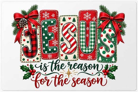 Jesus Is the Reason Christmas PNG SVG BillahCrafts 
