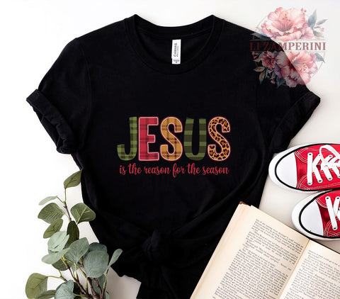 Jesus is the Reason, Faith Christmas, PNG Download, Digital Sublimation, Christmas Quotes, Religious Holiday Art, Christmas Decor, Christian PNG Design Sublimation Li Zamperini 
