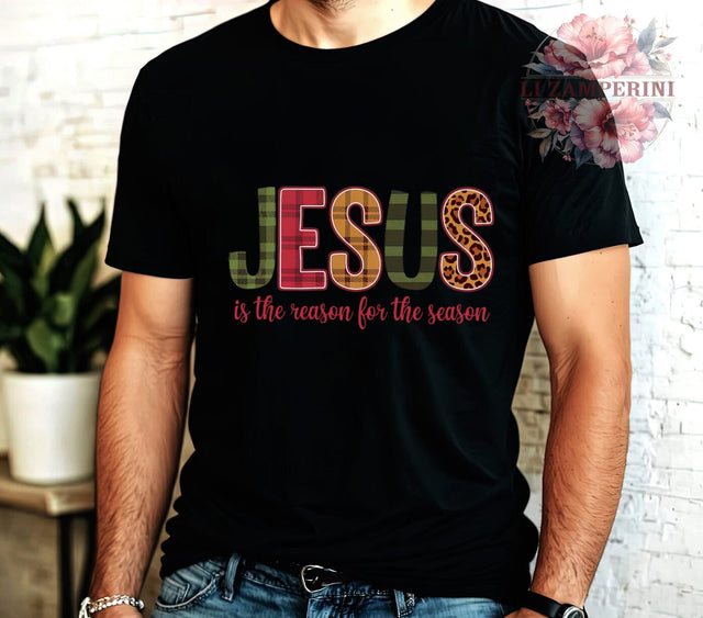 Jesus is the Reason, Faith Christmas, PNG Download, Digital Sublimation, Christmas Quotes, Religious Holiday Art, Christmas Decor, Christian PNG Design Sublimation Li Zamperini 