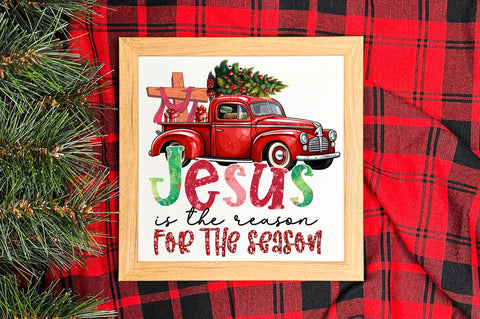 Jesus is the reason for the season png design Sublimation Regulrcrative 