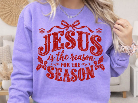 Jesus Is the Reason for the Season PNG SVG DesignDestine 