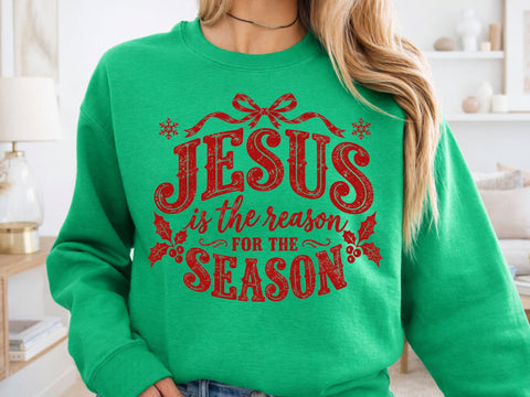 Jesus Is the Reason for the Season PNG SVG DesignDestine 