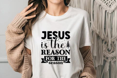 Jesus is the reason for the season SVG Angelina750 
