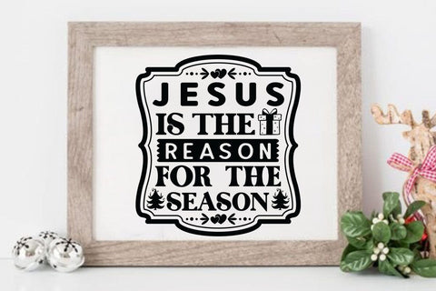 Jesus is the reason for the season SVG Angelina750 