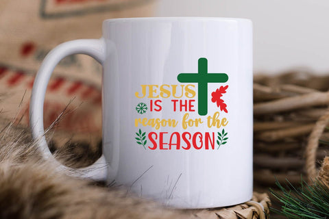 Jesus is the reason for the season SVG Angelina750 