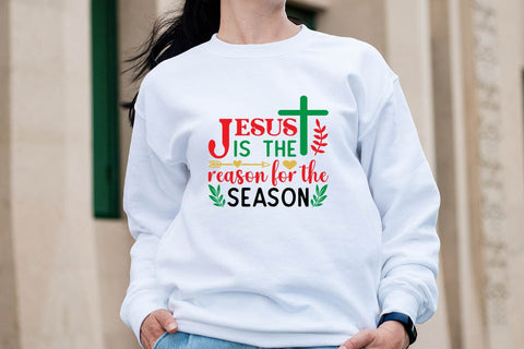 Jesus is the reason for the season SVG Angelina750 