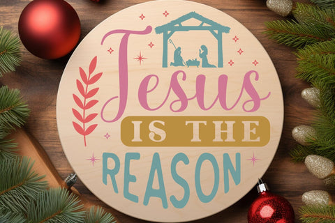 jesus is the reason SVG Angelina750 