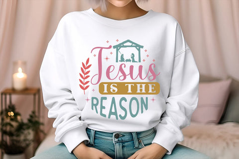 jesus is the reason SVG Angelina750 